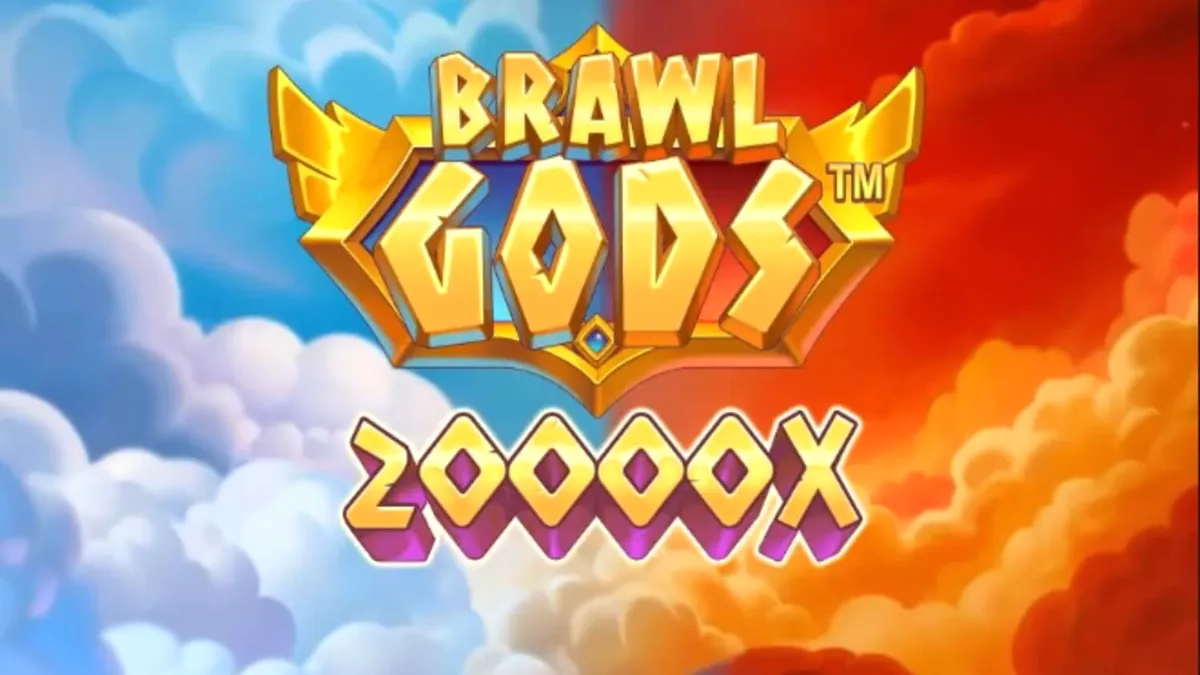 Tampilan visual slot Brawl Gods dengan tema Zeus dan Hades